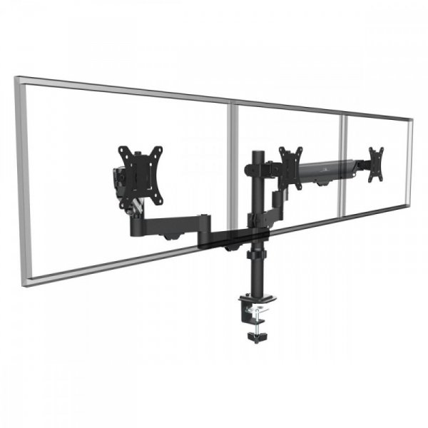Maclean Uchwyt na 3 monitory 2-8 kg MC-137 17-27 cali