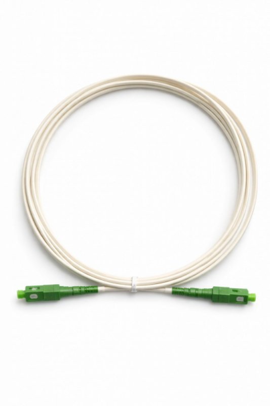 TB Patchcord światłowodowy SC-SC APC 3m biały