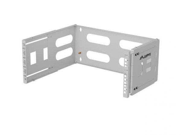 Lanberg Uchwyt ścienny rack 19" 4U 497x400/240 szary