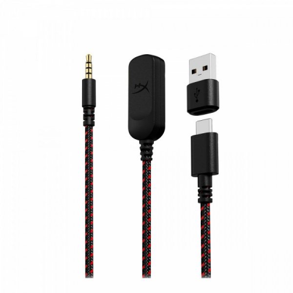 HyperX Zestaw słuchawkowy CloudX III czarno-czerwony Gaming - 727A9AA