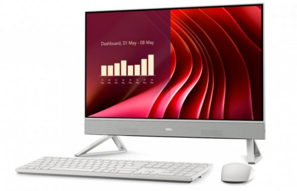 Dell Komputer Dell 24 All-in-One EC24250 Win11Pro CORE 7-150U/  16GB/1TB/23.8 FHD Touch/Intel Graphics/Cam/WLAN + BT/3Y ProSuppo