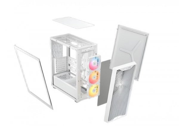 Corsair Obudowa 3200D RS ARGB Mid-Tower White