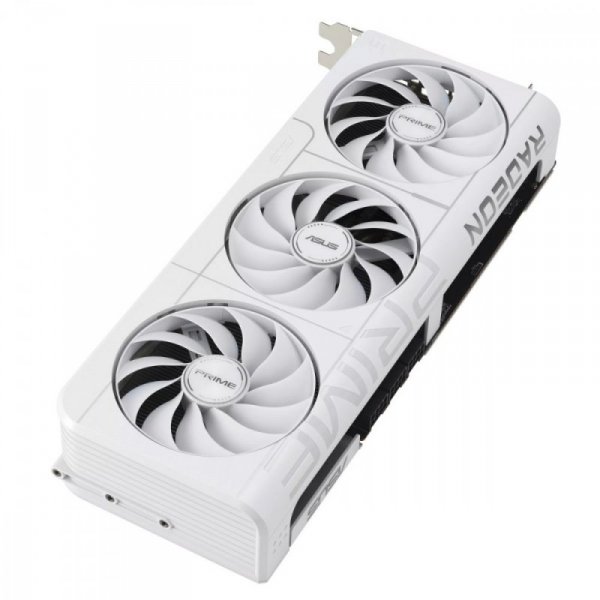 Asus Karta graficzna Radeon RX 9070 XT PRIME OC WHITE 16GB GDDR6 256bit 3DP/HDMI