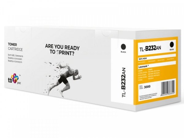 TB Print Toner do Lexmark MB2338 TL-B232AN BK 100% nowy