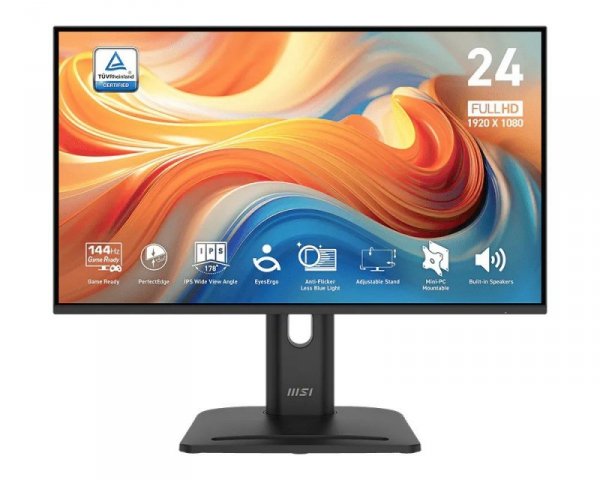 MSI Monitor PRO MP245PGN E14 23.8 cala/LED/FHD/FLAT/144Hz/Czarny