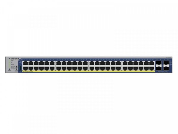 Netgear Przełącznik 48-portowy GE POE++ SMART W/10G SFP+