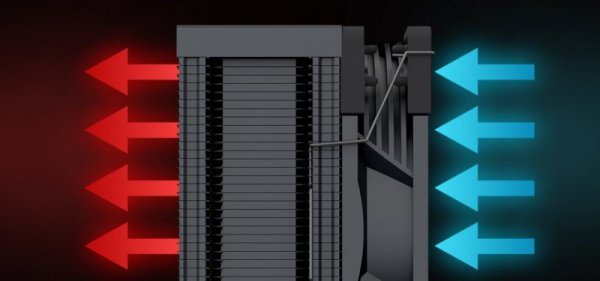MODECOM Chłodzenie powietrzne Volcano 0C T100 120 czarne