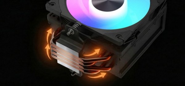 MODECOM Chłodzenie powietrzne Volcano 0C T701 ARGB 120 czarne