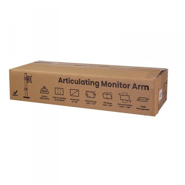 LogiLink Uchwyt na monitor 17-32 ', 9kg max, czarny