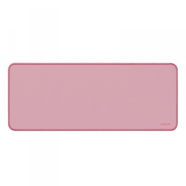 LogiLink Podkładka na klawiaturę i mysz, XXL, różowa