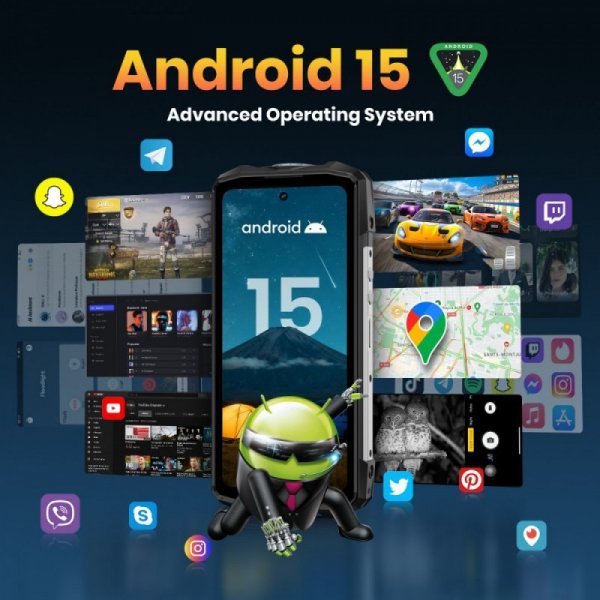 Fossibot Smartfon F113 gray CH