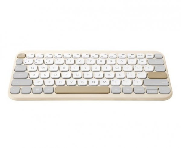 Asus Klawiatura Marshmallow KW100 BT5.0LE/Oat Milk