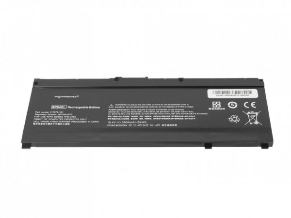 Movano Bateria SR04XL TPN-C133 do HP Omen 15-DC 15-CE - 3500 mAh (54 Wh)