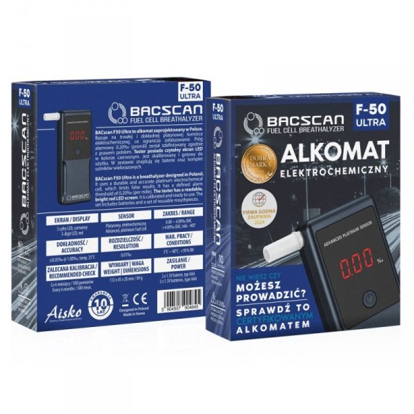 BACscan Alkomat elektrochemiczny F-50 ULTRA