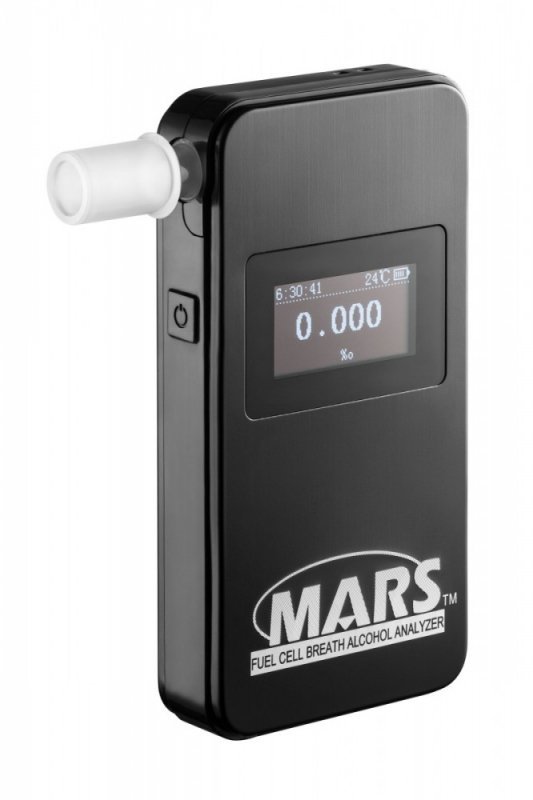 Alcovisor Alkomat elektrochemiczny MARS Bluetooth czarny