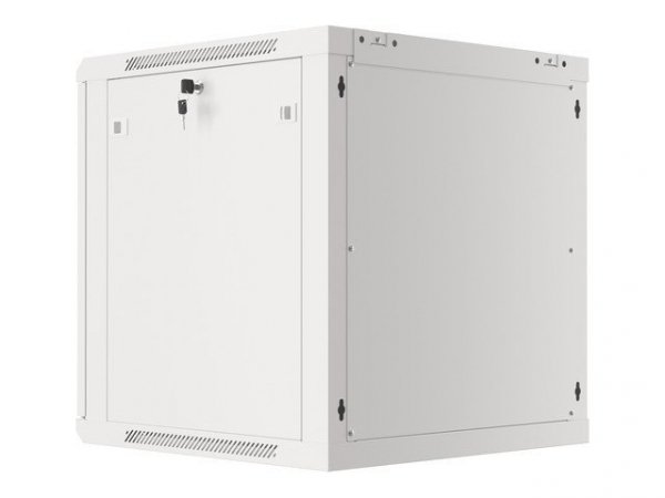 Lanberg Szafa instalacyjna wisząca 19 cali 12U 600X600mm szara (drzwi szklane)