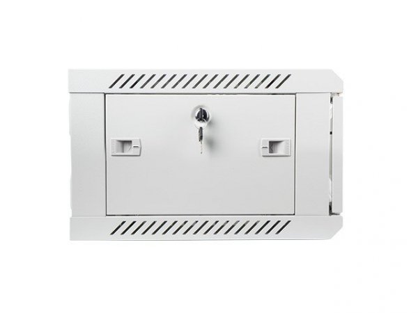 Lanberg Szafa instalacyjna wisząca 19 cali 4U 600X450mm szara (drzwi szklane)