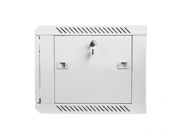 Lanberg Szafa instalacyjna wisząca 19 cali 6U 600X450mm szara (drzwi szklane)