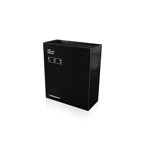 MODECOM MC-1500HF BRĄZOWE PRZEWODOWE SŁUCHAWKI NAGŁOWNE Z MIKROFONEM