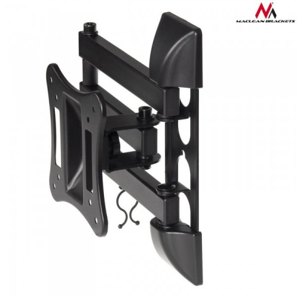 Maclean Uchwyt do telewizora  lub  monitora 13-27" 15 kg uniwersalny MC-719 czarny max vesa 100x100