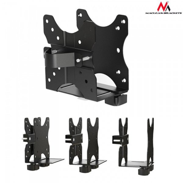 Maclean Uchwyt do mini komputera MC-720 NUC MAC CPU