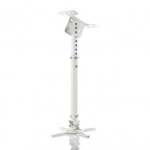 ART Uchwyt podwieszany 45-76cm do projektora P-107W 15KG Biały