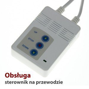 ART Ekran elektryczny 4:3 120&quot; 244x183cm z pilotem FS-120 4:3