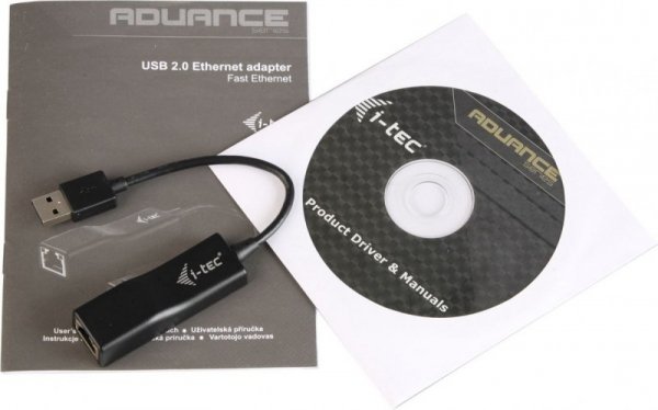 i-tec Zewnętrzna karta sieciowa USB 2.0 Fast Ethernet 100/10Mbps