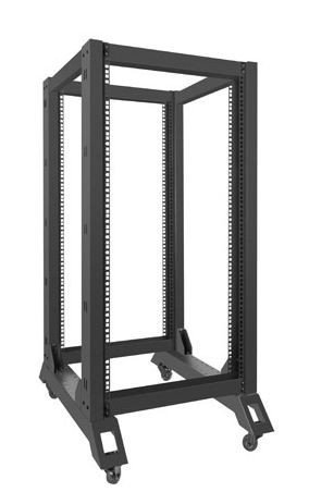 Lanberg Stojak Open Rack 22U 600x800mm czarny