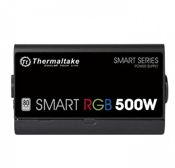 Thermaltake Smart 500W RGB (80+ 230V EU, 2xPEG, 120mm, Single Rail)