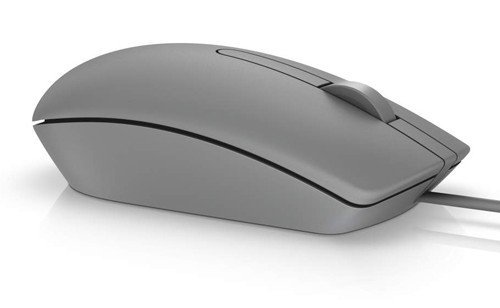 Dell Przewodowa mysz optyczna USB szara MS116