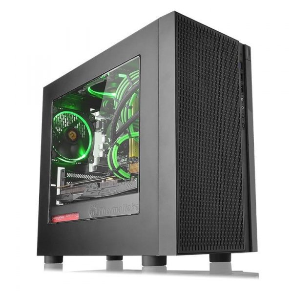 Thermaltake Versa H18 microATX USB3.0 Window - Black