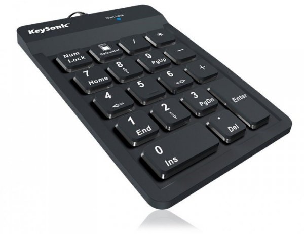 KEYSONIC ACK-118BK2 odporna na kurz, IP64