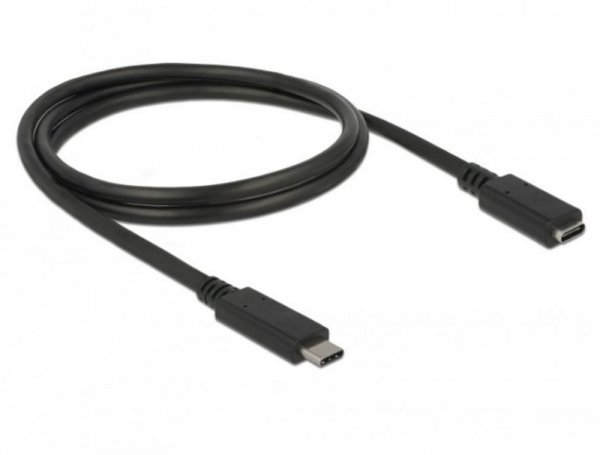 Delock Przedłużacz USB CM-CF 3.1 0.5m czarny