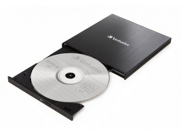 Verbatim Nagrywarka CD/DVD RW USB-C 3.2 slim 43886