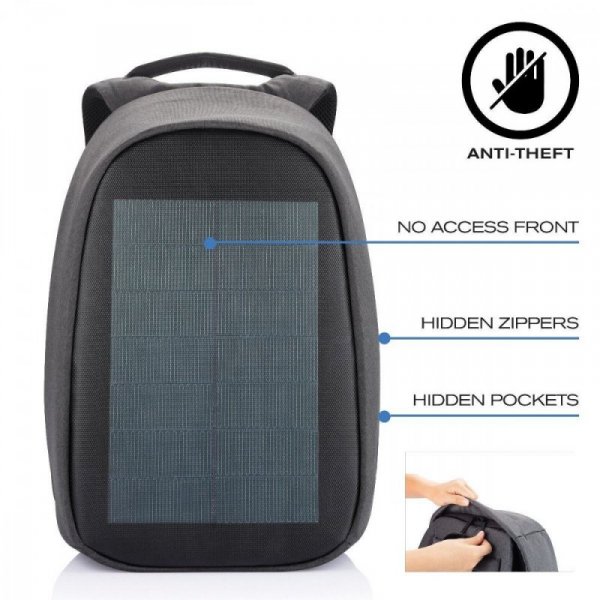 XD DESIGN Plecak antykradzieżowy BOBBY TECH BLACK