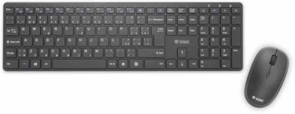YENKEE Zestaw bezprzewodowy klawiatura + mysz YKM 2008CS Tibe