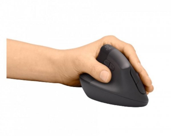 Logitech Mysz Lift Grafit dla leworęcznych 910-006474