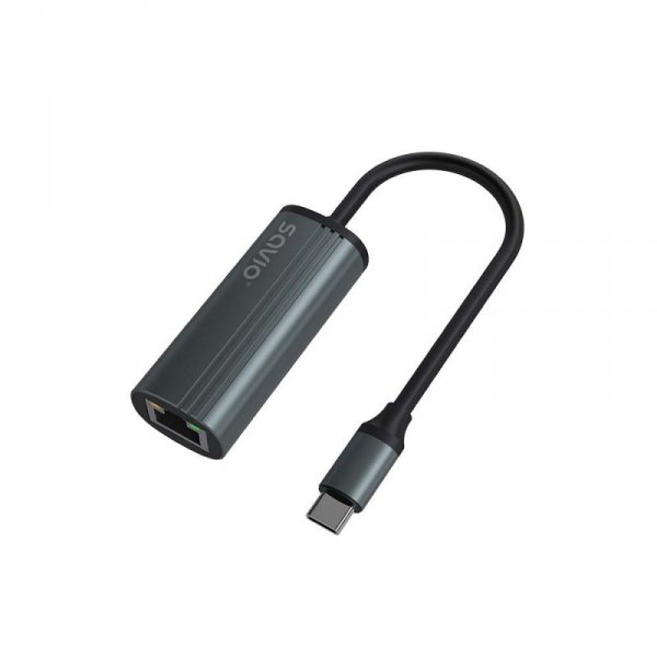 Savio Adapter USB-C 3.1 Gen 1 do RJ-45 Gigabit Ethernet, AK-56