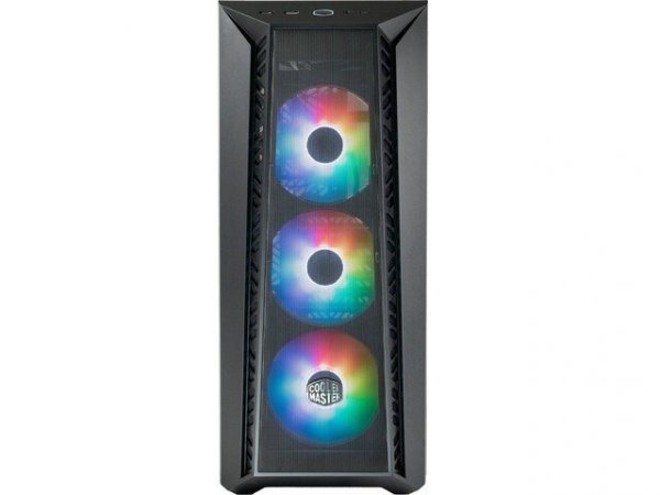 Cooler Master Obudowa MasterBox 520 Mesh black z oknem ARGB, Czarna