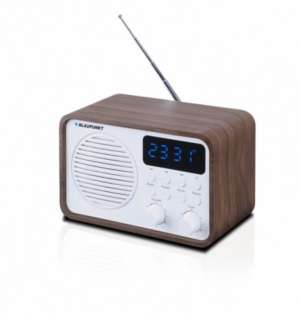 Blaupunkt Radio przenośne FM PLL  Bluetooth SD/USB/AUX/Zegar/Alarm z akumulatorem