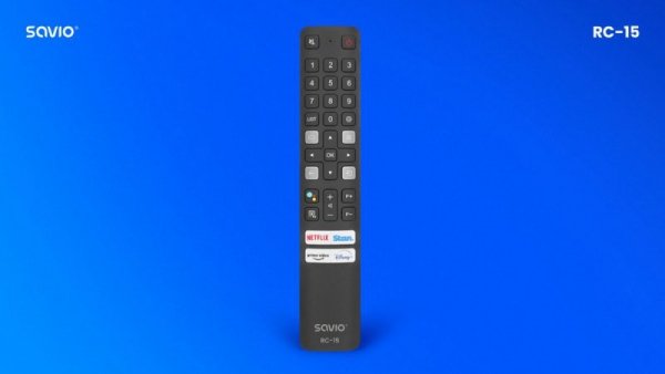 Savio Pilot uniwersalny/zamiennik do TV TCL, Smart TV, RC-15