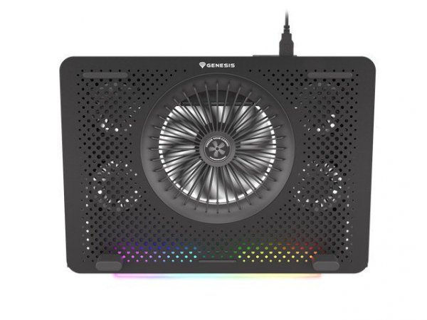 Natec Podstawka pod notebook Genesis Oxid 450 RGB  15.6&#039;&#039;