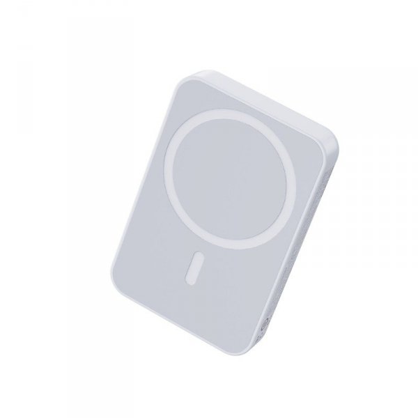 WEKOME Powerbank indukcyjny 10000 mAh Fast Charging PD 20W MagSafe Biały