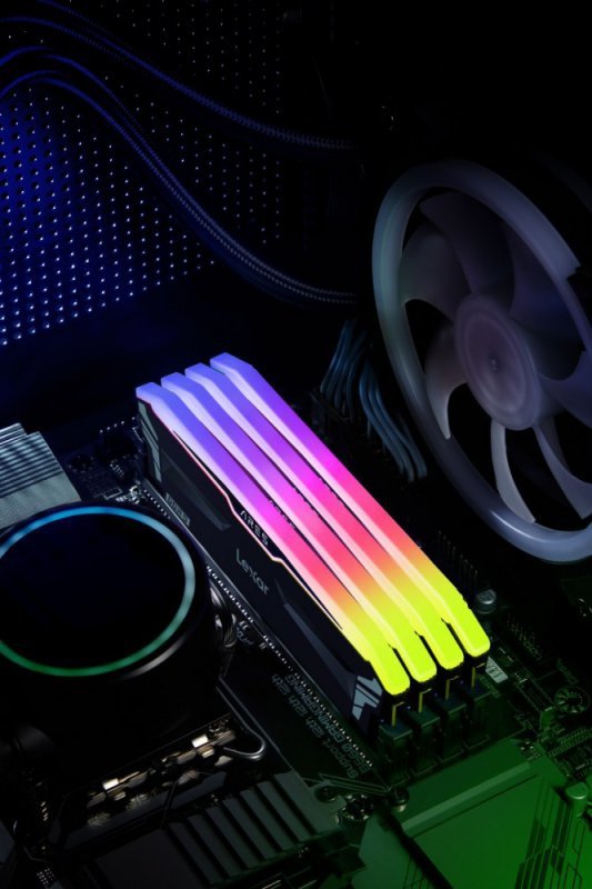 Lexar Pamięć DDR5 ARES RGB Gaming  32GB(2*16GB)/7200 czarna