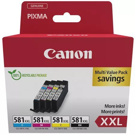 Canon Multipack CLI-581XXL BK/C/M/Y  1998C007