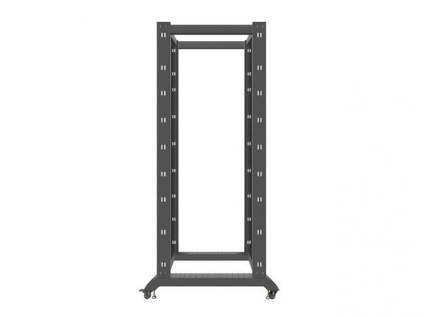 Lanberg Stojak Open rack 42U 600x1000 czarny