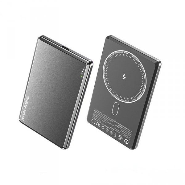 WEKOME Power bank indukcyjny 5000 mAh Fast Charging PD 20W MagSafe