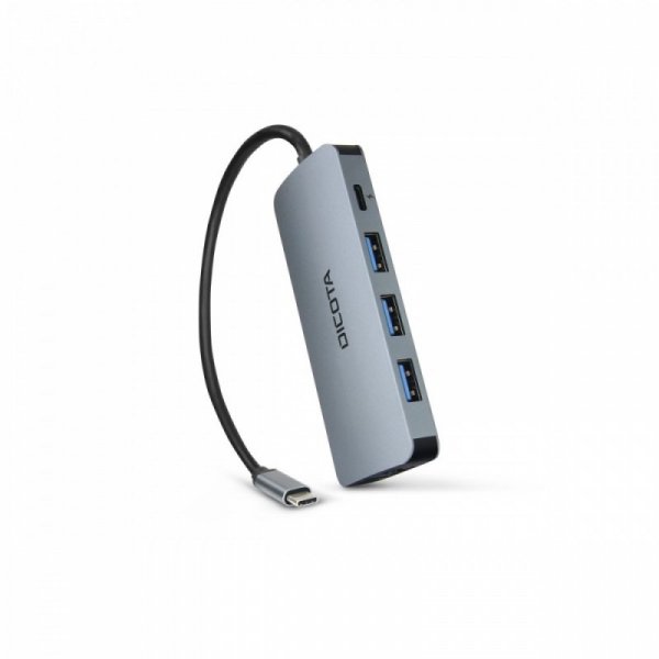 DICOTA Hub USB-C 8 w 1 Multi Hub 4K PD 100W