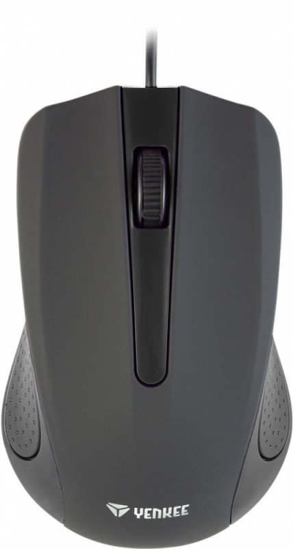 YENKEE Mysz przewodowa USB, 3 przyciski , gumowana powierzchnia